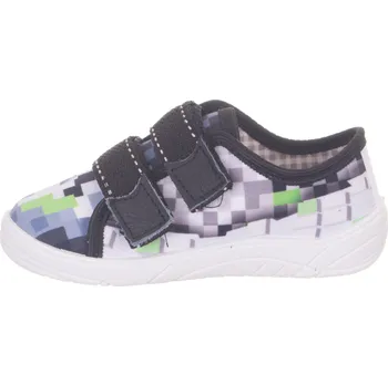 Dívčí bačkory NAZO PPHU Domácí obuv, papučky-plátěnky 032SB Velikost: 28