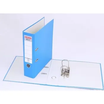 Pořadač A4 8cm PP aqua, Q.file /11178936/