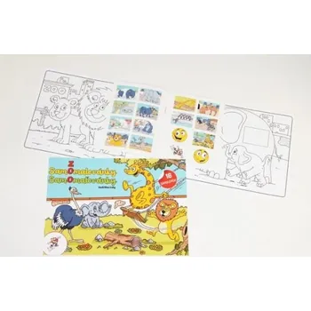 omalovánky Omalovánky A5 ZOO + samolepky 2351