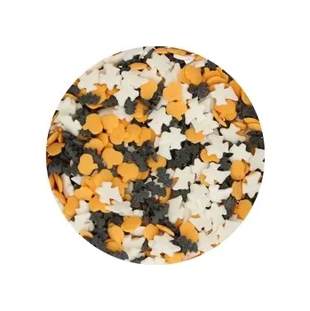 Jedlá dekorace na dort Cukrová dekorace (Fun Cakes) - Halloween mix (dýně, netopýr, duch) / 55 g