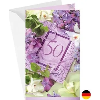 ARGUS Přání k narozeninám 50 DE 15-6298n50