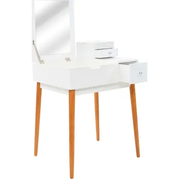 Toaletní stolek Toaletní stolek se zrcadlem MDF 60 x 50 x 86 cm - 8718475594451