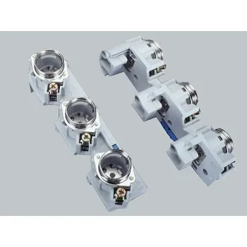 pojistka CUSTO D, 3-pól, E33, 57mm, 60Classic - Pojistkový spodek