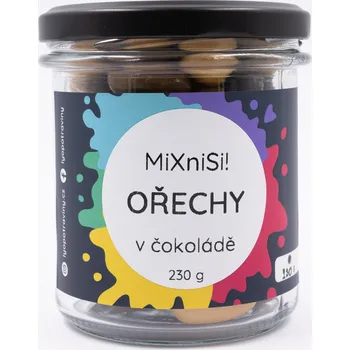 Lyopotraviny s.r.o. MiXniSi do skleničky - Ořechy v čokoládě