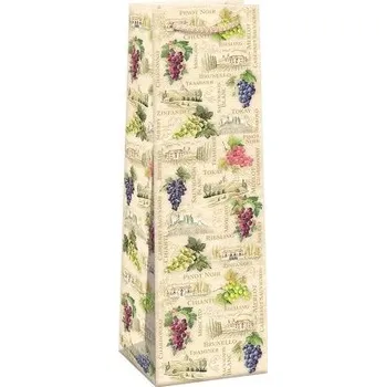 Dárková taška ARGUS Dárková papírová taška na víno T3 (12 x 40 cm) 07370709