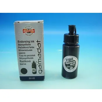KOH-I-NOOR Barva razítková Gamadat 20g černá