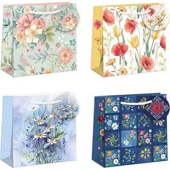 Dárková taška ARGUS Dárková papírová taška 16 x 16 cm mix 12 ks 07250013