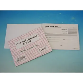 Tiskopis Doklad výdajový pokl. jednod. A6 SP 50 l., propis./OP1313/