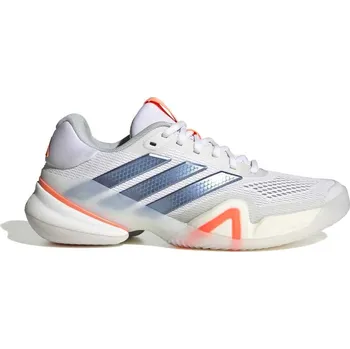 Dámská tenisová obuv Dámská tenisová obuv adidas Barricade 14 Tennis Shoes Ftwr White/Halo Blue/Beam Orange EUR 40