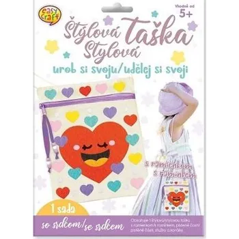 kreativní sada ARGUS Kreativní tvoření taška se srdcem 19190004