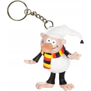 PŘÍVĚSEK NA KLÍČE - KAMÍNEK A MUCHOMŮRKA: MUCHOMŮRKA