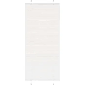 Roleta Plisovaná roleta bílá 85x200 cm Šířka látky 84,4 cm Polyester - 8721158358158