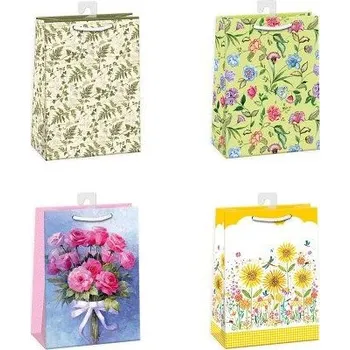 Dárková taška ARGUS Dárková papírová taška (34.5 x 48 cm) mix 12 ks 07950004h