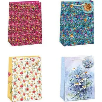 Dárková taška ARGUS Dárková papírová taška (34.5 x 48 cm) mix 12 ks 07950007