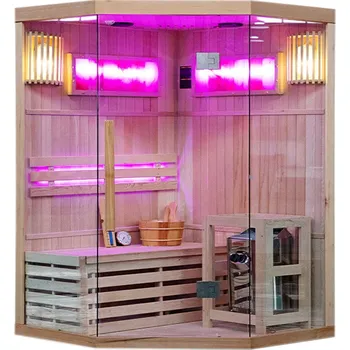 Sauna BPS-koupelny Finská sauna Relax HYD-3939 120x120, 1-2 osoby