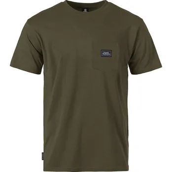 Pánská móda Triko Alpha - burnt olive velikost S