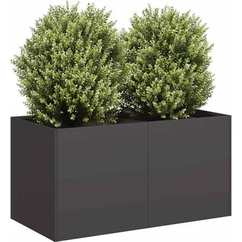 Truhlík Truhlík černý 80x40x40 cm ocel válcovaná za studena - 8721158675514