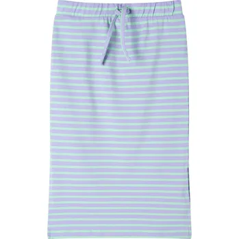 Dětská rovná sukně s pruhy jasně mátová 128 - 8721012004887