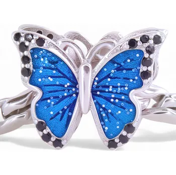 Přívěsek Přívěsek s motivem motýla MORPHO DIDIUS - ozdobný přívěsek