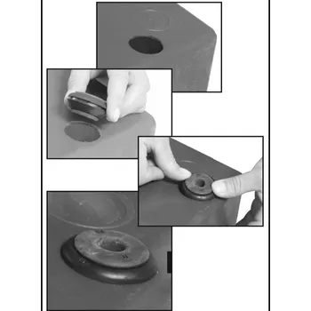 Hadicová spojka Terra Aquatica Průchodka na nádrž pro 16 a 25 mm hadice