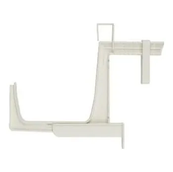 Držák na květináč a truhlík Plastkon držák na truhlík nastavitelný Colore Bílá