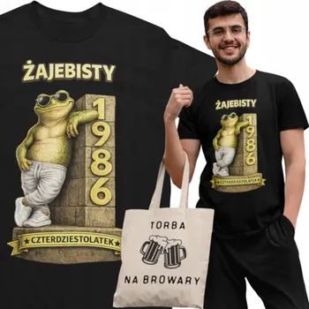 Pánské tričko Pánské tričko ke 40. narozeninám – Supr Čtyřicátník + taška