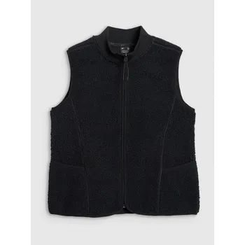 Dámská vesta Dámská péřová Vesta 4F , černá, velikost S