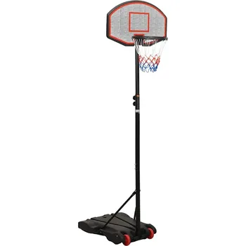 Basketbalový koš Basketbalový koš černý 216–250 cm polyethylen - 8720287110484