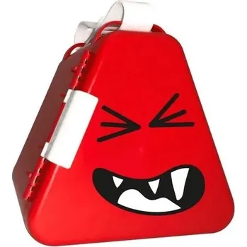 úložný prostor na hračky Trunki TeeBee, Přenosný box na hračky, červený