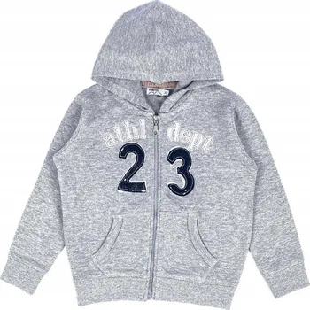 Chlapecká mikina Chlapecká mikina s kapucí šedá Olimpias, vel. 68