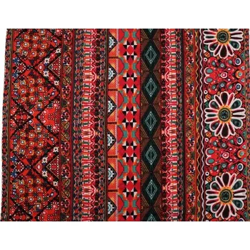 Látka bavlna 130 g/m2 šířka 150 cm červená