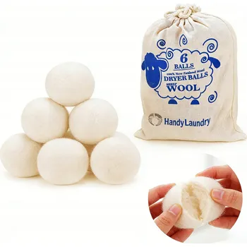 Koule do sušičky Multifunkční koule do sušičky prádla SOCOOL 6 ks – pro sušení a změkčení prádla