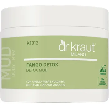 Tělový peeling Dr. Kraut detoxikační bahno 500 ml - S jílem a vulkanickými minerály