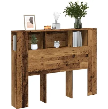 Čelo postele s úložným prostorem old wood 140 x 18,5 x 102,5 cm - 8721158442192
