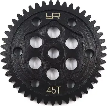 RC náhradní díl Yeah Racing Ocelový SPUR 45T 32P pro Traxxas TRX-6 a TRX-4