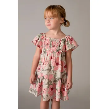 Dívčí šaty Dívčí šaty Mayoral 3932.6G.Mini.PPY2 růžová 30X, vel. 104