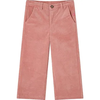 Chlapecké oblečení Dětské manšestrové kalhoty starorůžové 116 - 8721012038325
