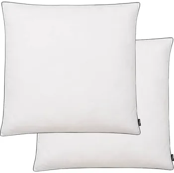 Polštář Polštáře 2 ks výplň z prachového peří/peří lehké 80x80 cm bílé - 8718475581376