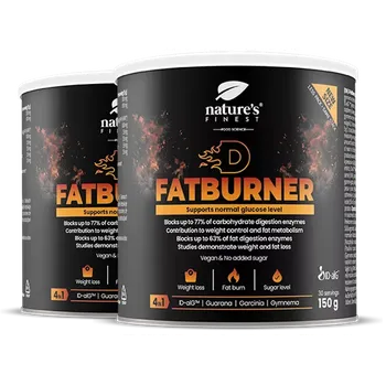 Nature’s Finest D-FatBurner 1+1 | nápoj s inulinem pro podporu hmotnosti | inulin, ID-alG, garcinia HCA, gymnema + guarana