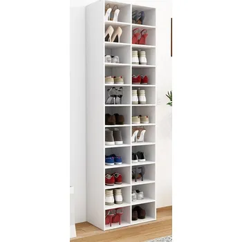 Botník Vcm Botník Hinsol XL vysoký, bílý