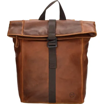 Městský batoh Hide & Stitches kožený batoh Japura 7,5L - koňaková 22435