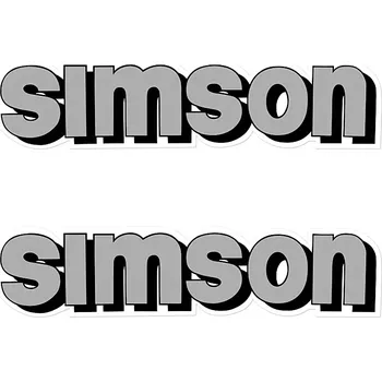 Samolepicí dekorace na vozidlo Nálepky Simson - Šedá
