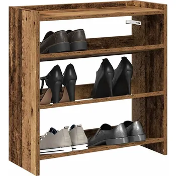 Botník Botník old wood 60x25x62 kompozitní dřevo - 8721158649256