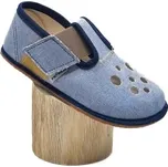 Dětské barefoot bačkory Pegres BF03 modré Velikost boty: 30