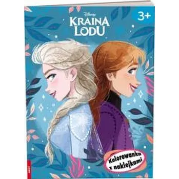 První čtění Disney Kraina Lodu. Kolorowanka z naklejkami - praca zbiorowa