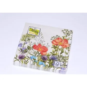 Papírový kapesník Ubrousky Daisy L (20ks) – Louka v červnu (SD_OG_032001)