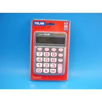 Kancelářská technika Kalkulačka MILAN 151708GBL šedá