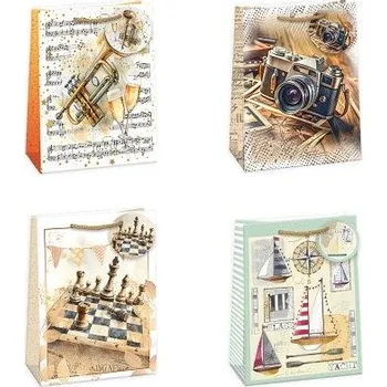 Dárková taška ARGUS Dárková papírová taška (29 x 38 cm) mix 12 ks 07850011