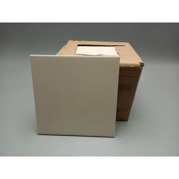 Obklad Dlaždice 20x20 krémově bílá matná 1m2 RAL9001