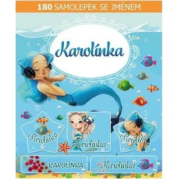samolepka ARGUS Veselé nálepky samolepky se jménem Karolínka 11140184